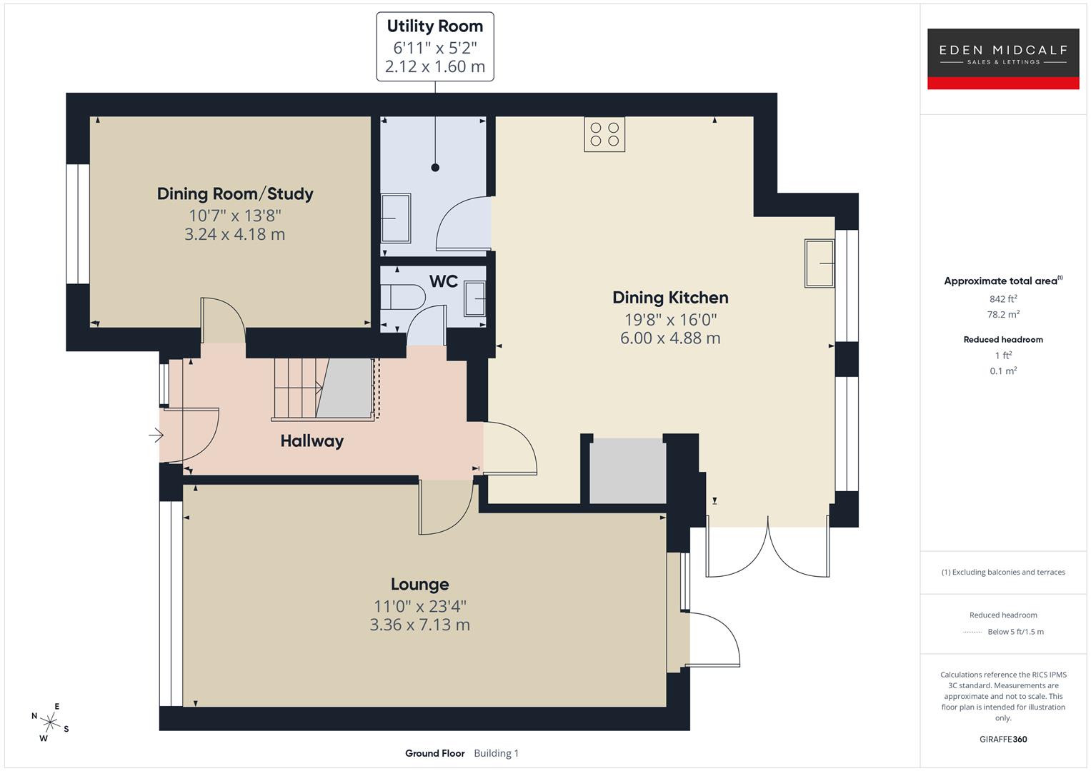 Floorplans For Meddins Lane, Kinver, Stourbridge