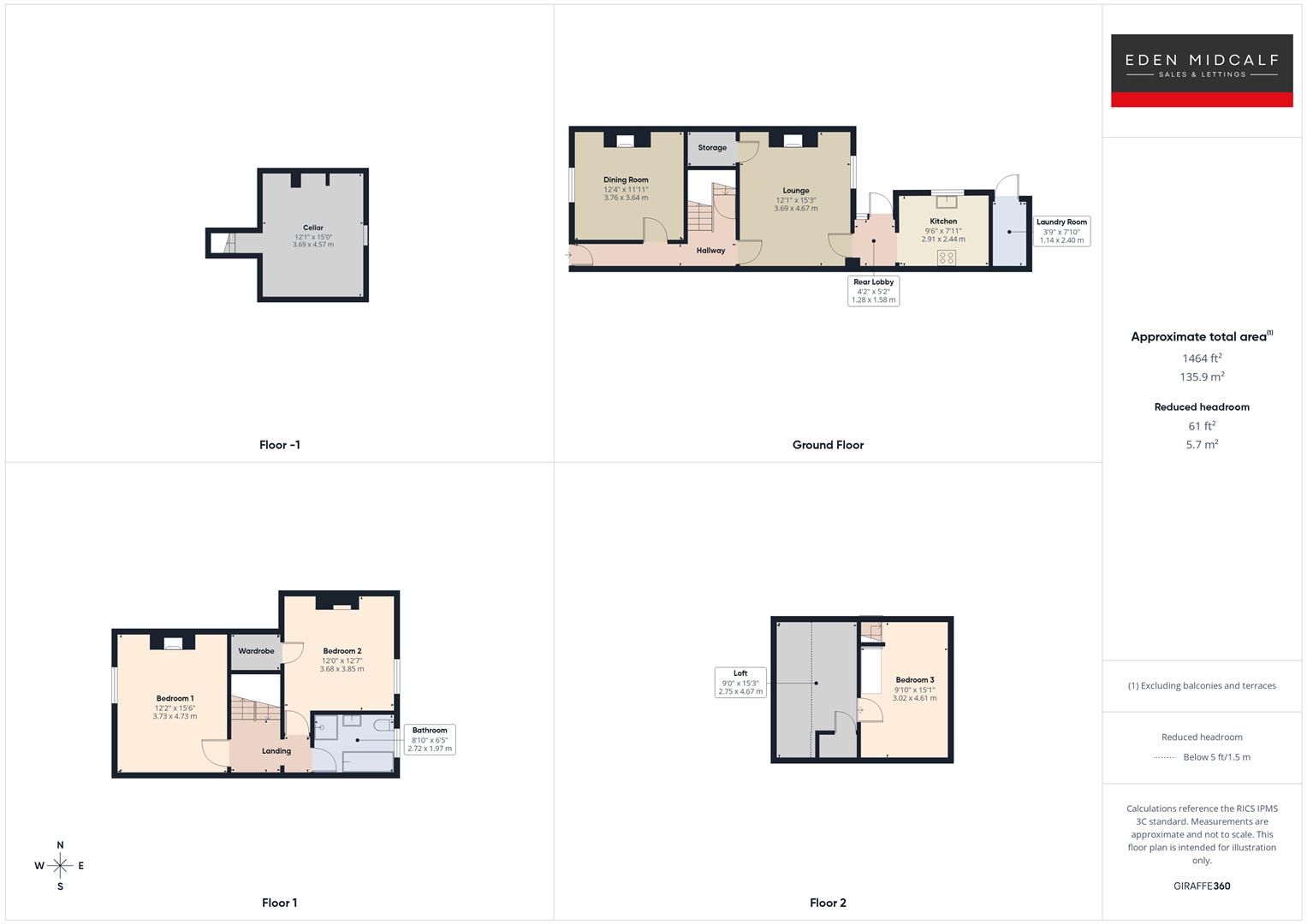 Floorplans For Hagley Road, Stourbridge