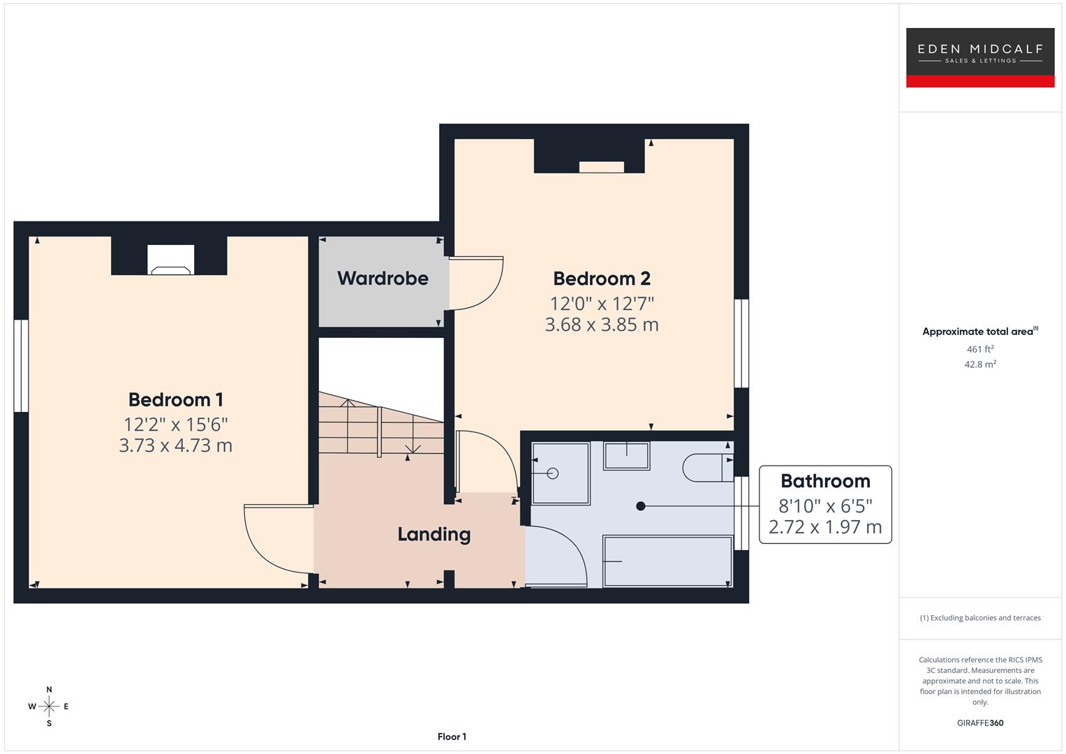 Floorplans For Hagley Road, Stourbridge