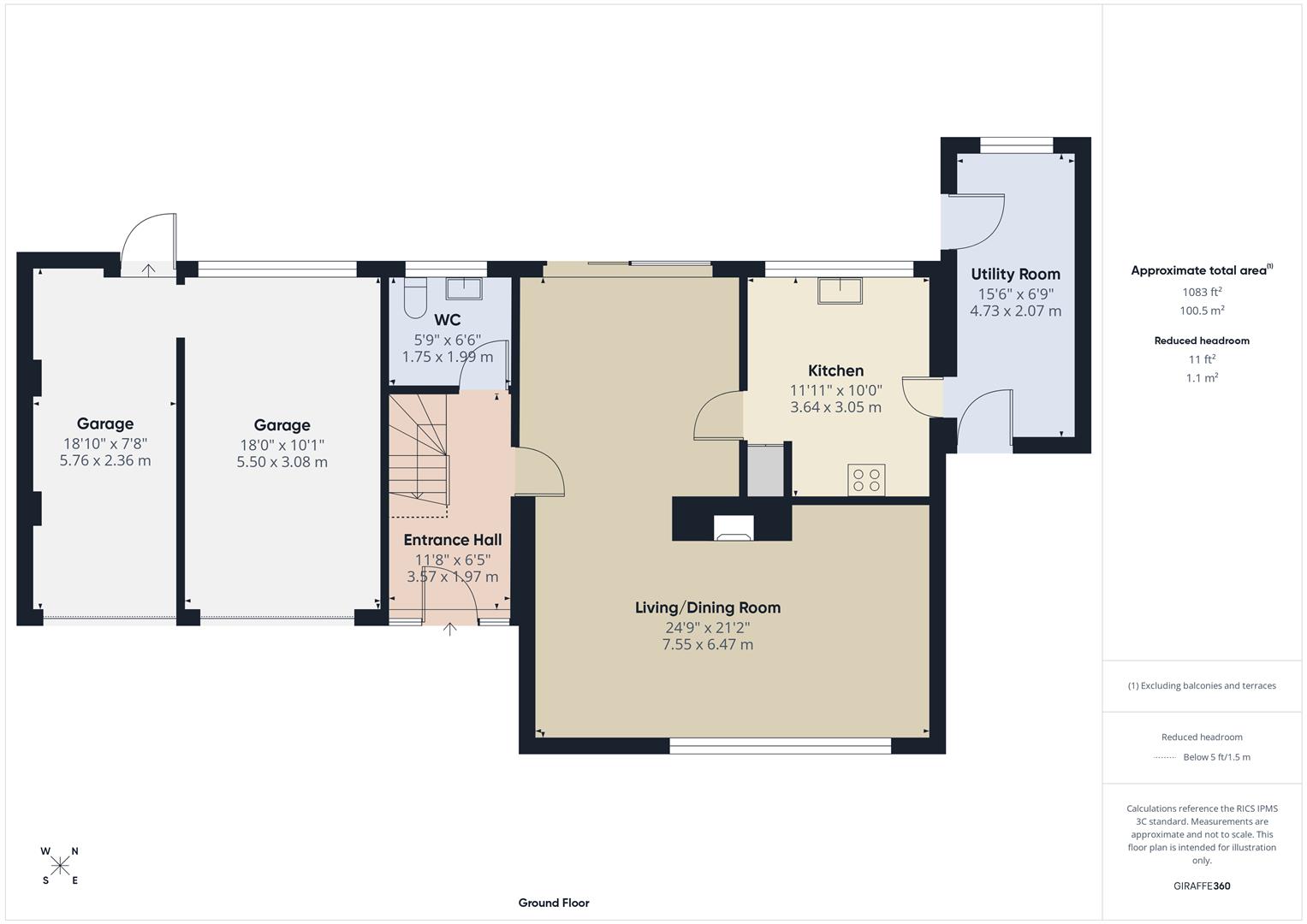 Floorplans For High Clere Drive, Bewdley