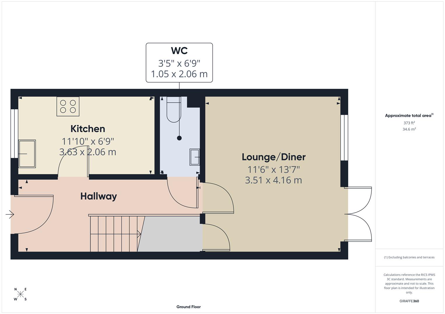 Floorplans For Redcliffe Close, Kinver
