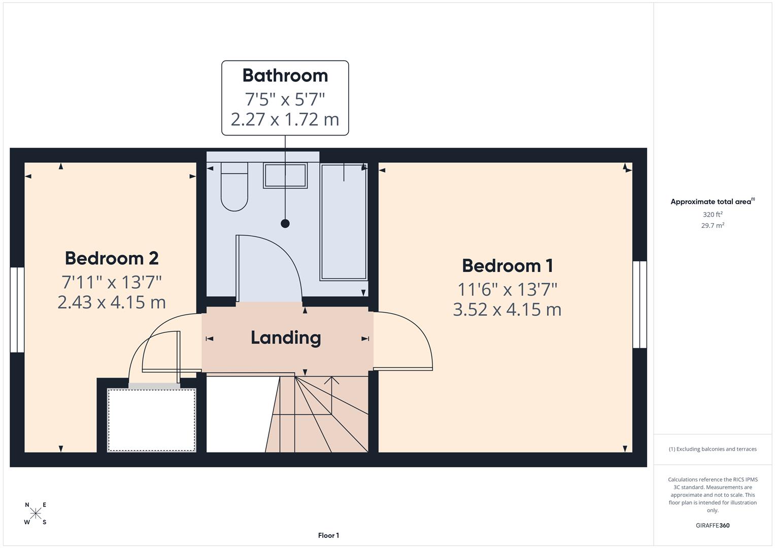 Floorplans For Redcliffe Close, Kinver