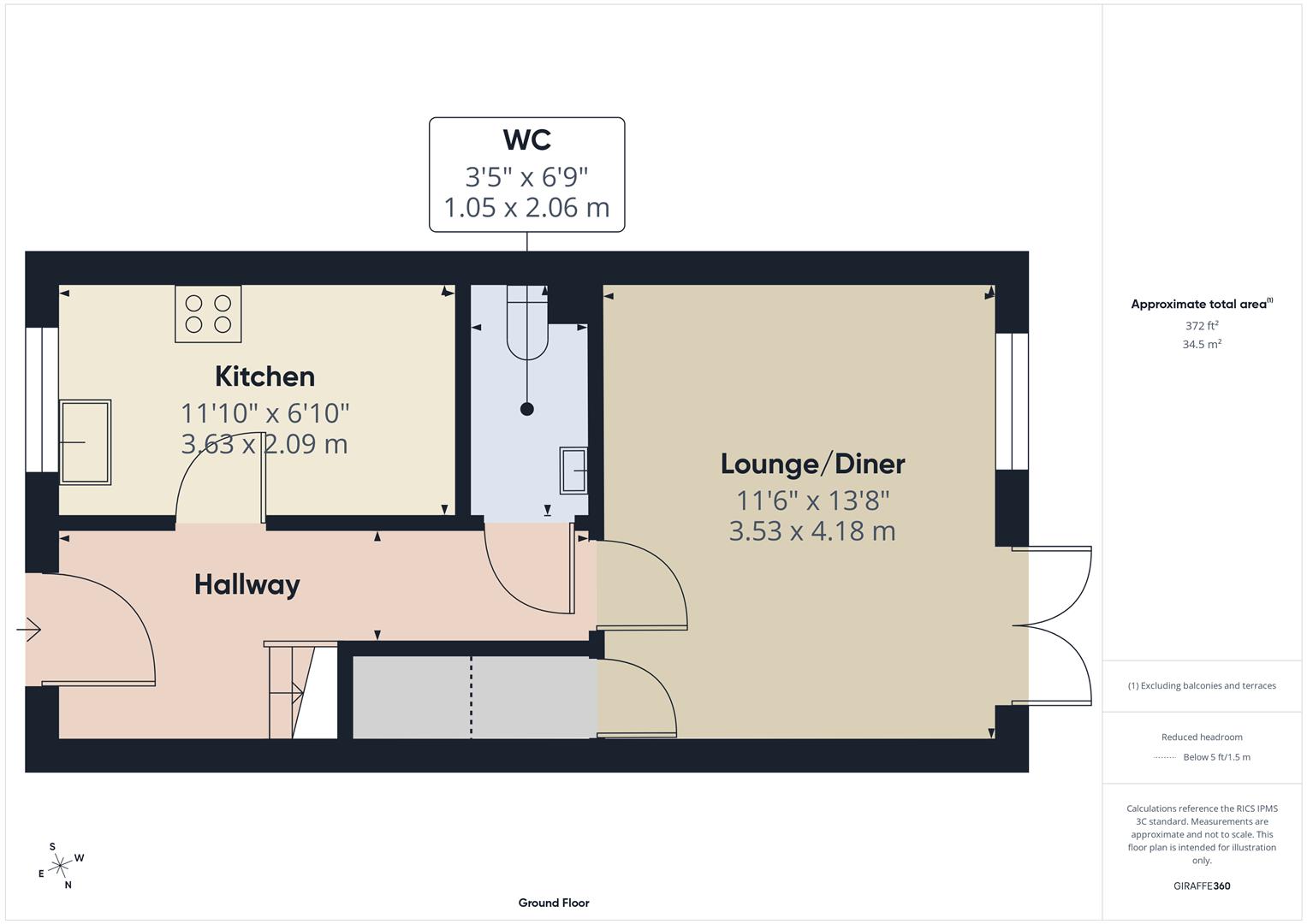 Floorplans For Redcliff Close, Kinver