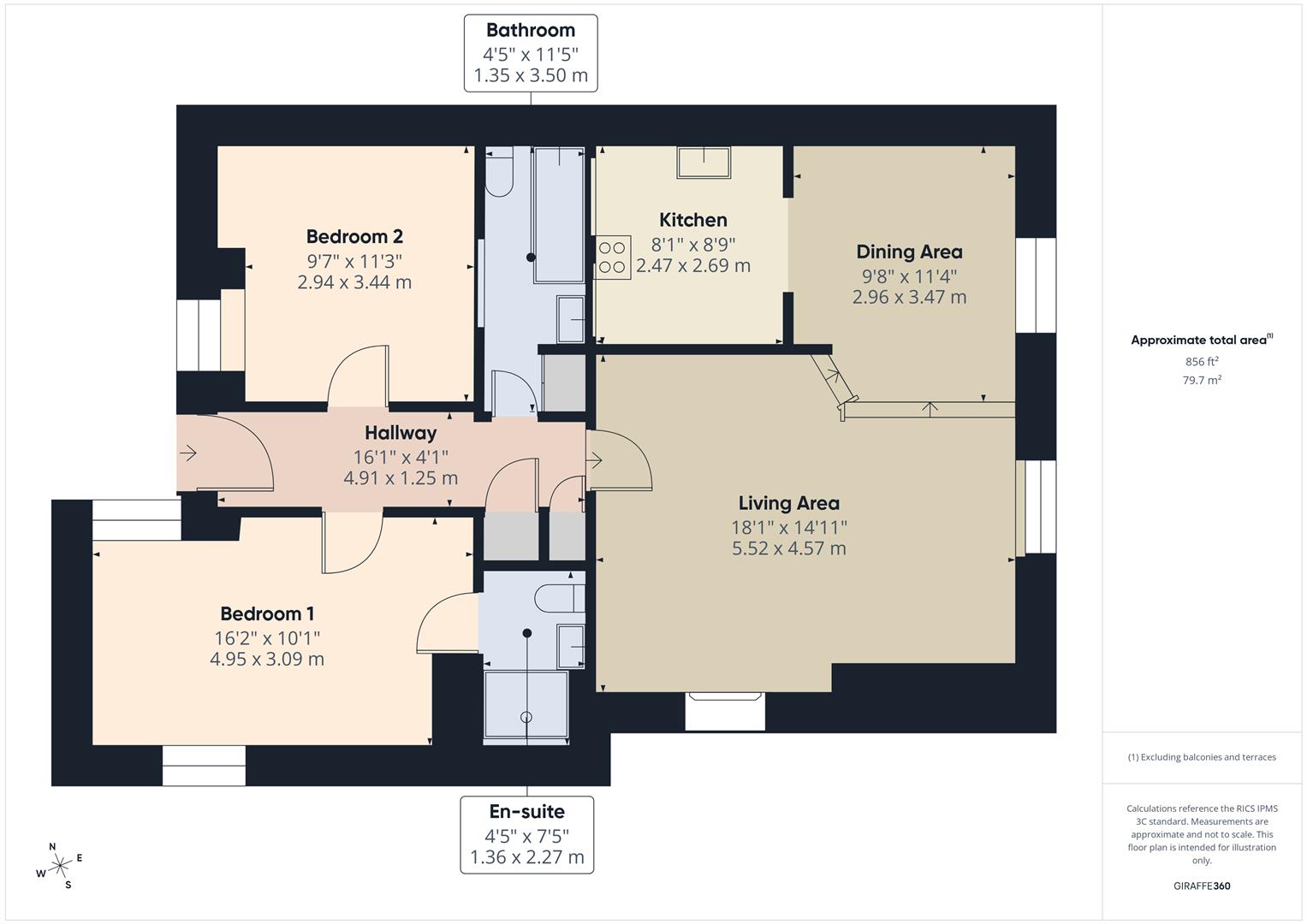 Floorplans For Wolverley Village, Wolverley, Kidderminster