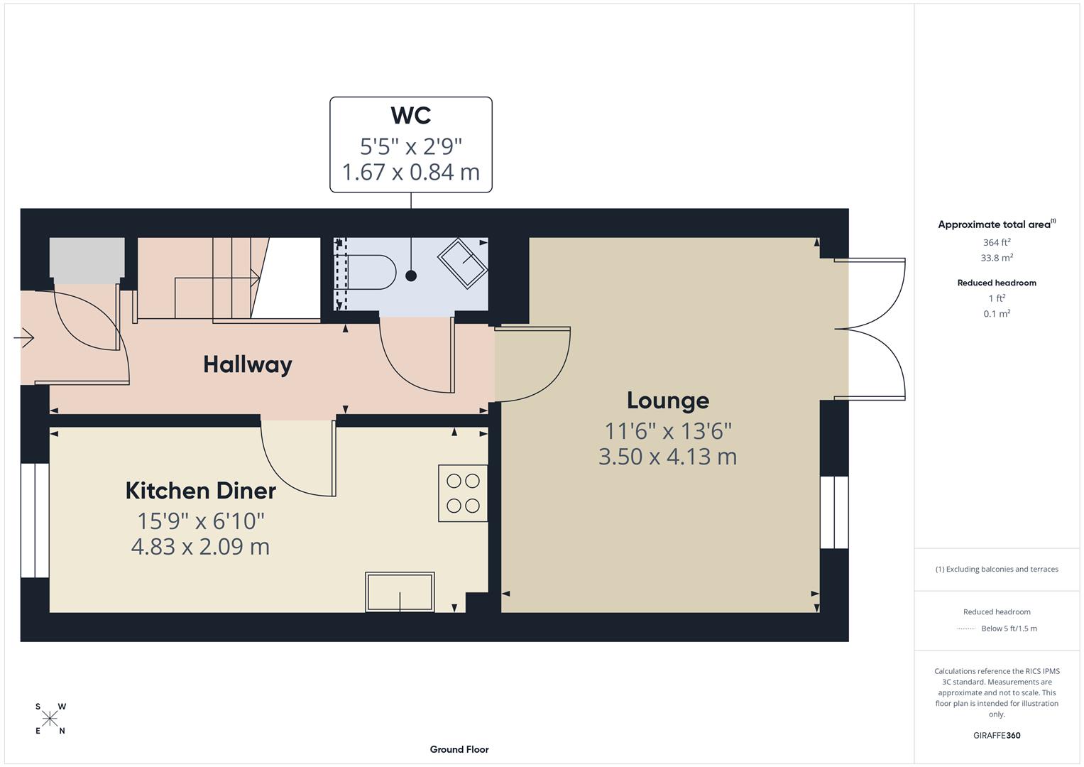 Floorplans For 39, Redcliff Close