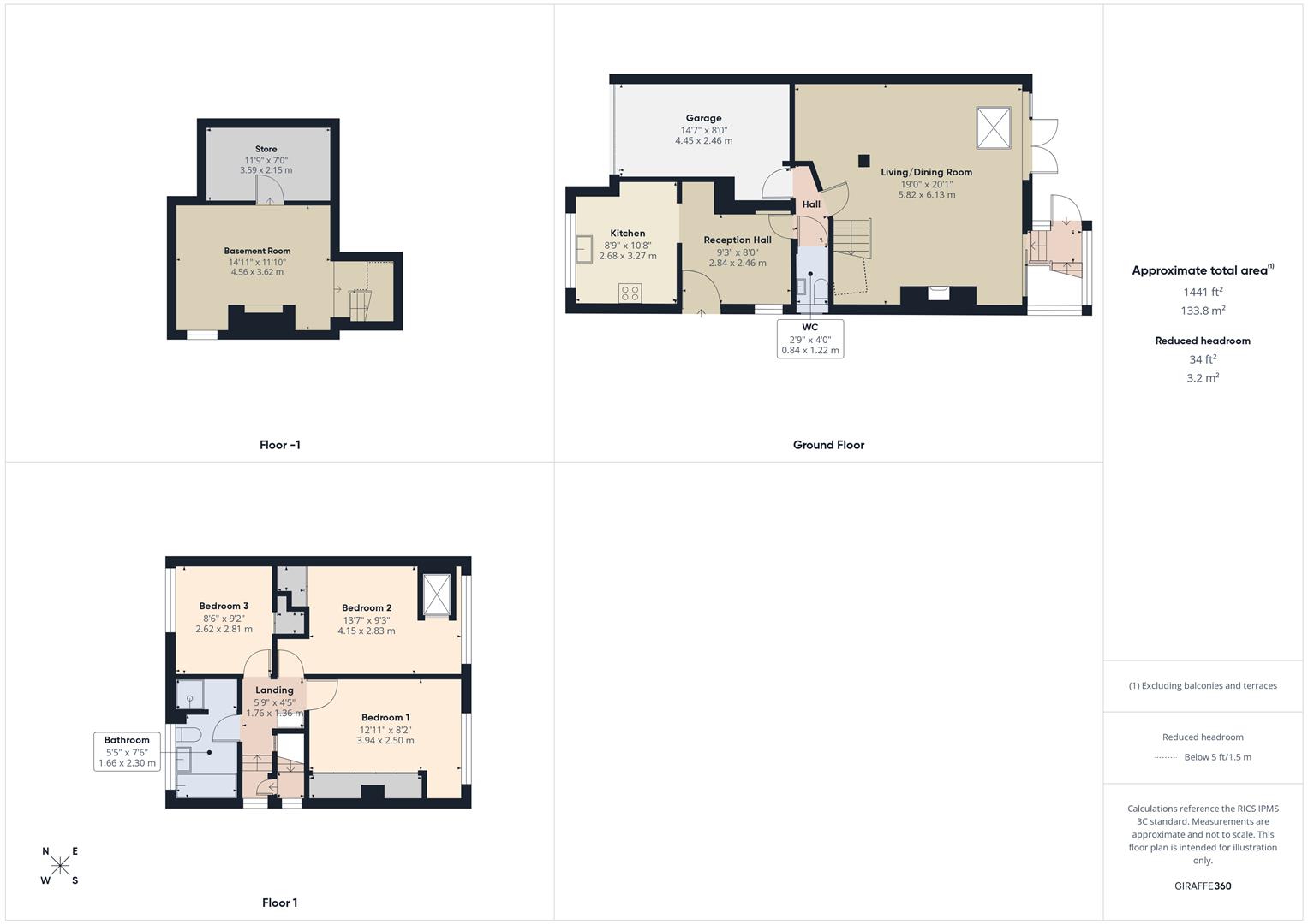 Floorplans For Arley View Close, Highley