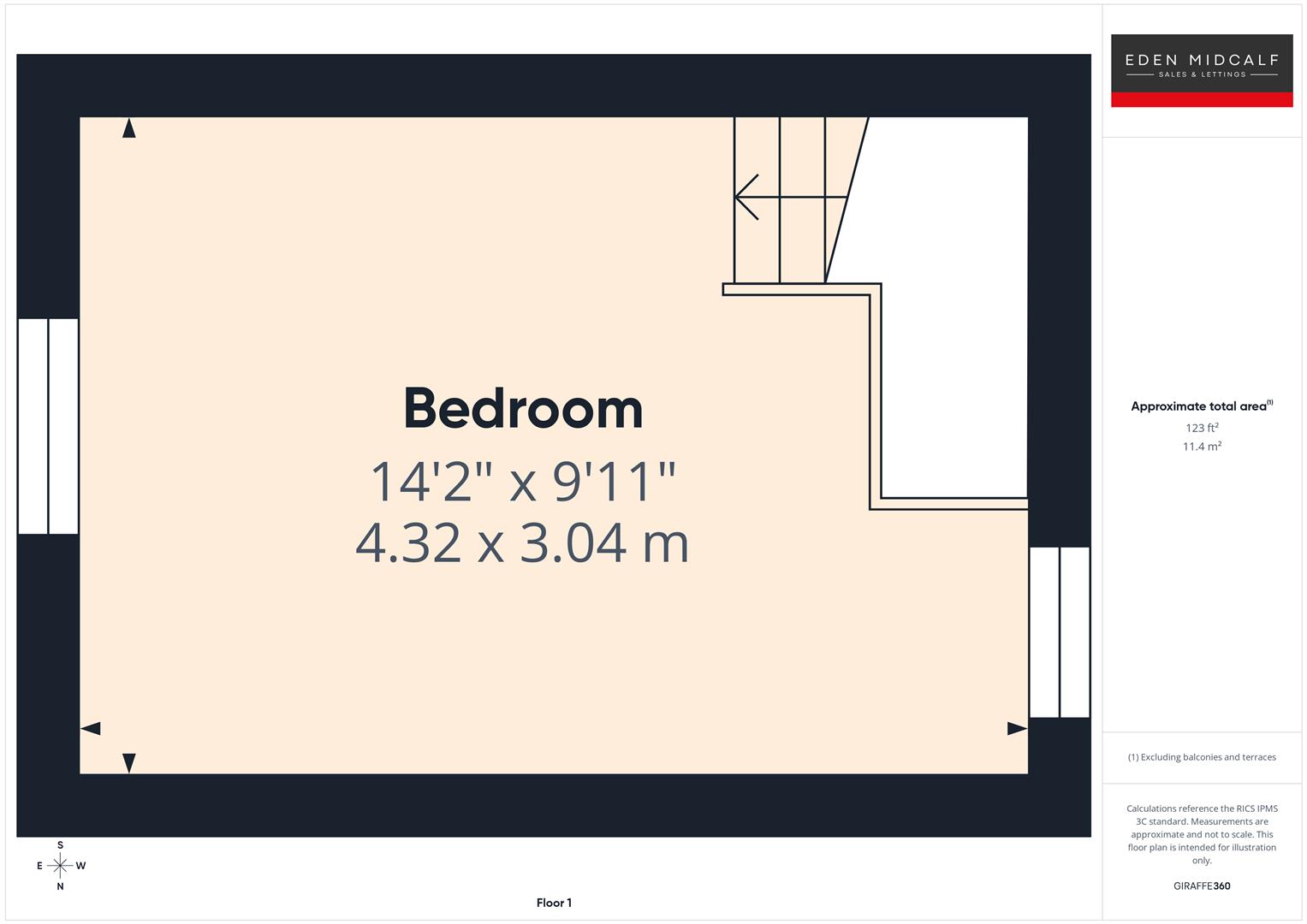 Floorplans For High Street, Kinver, Stourbridge