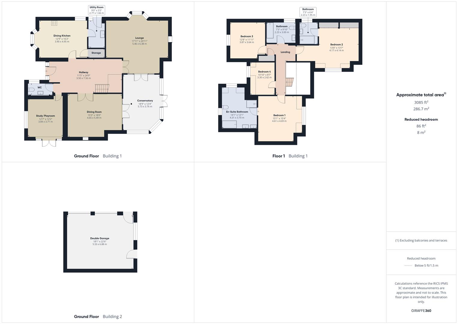 Floorplans For The Close, Enville
