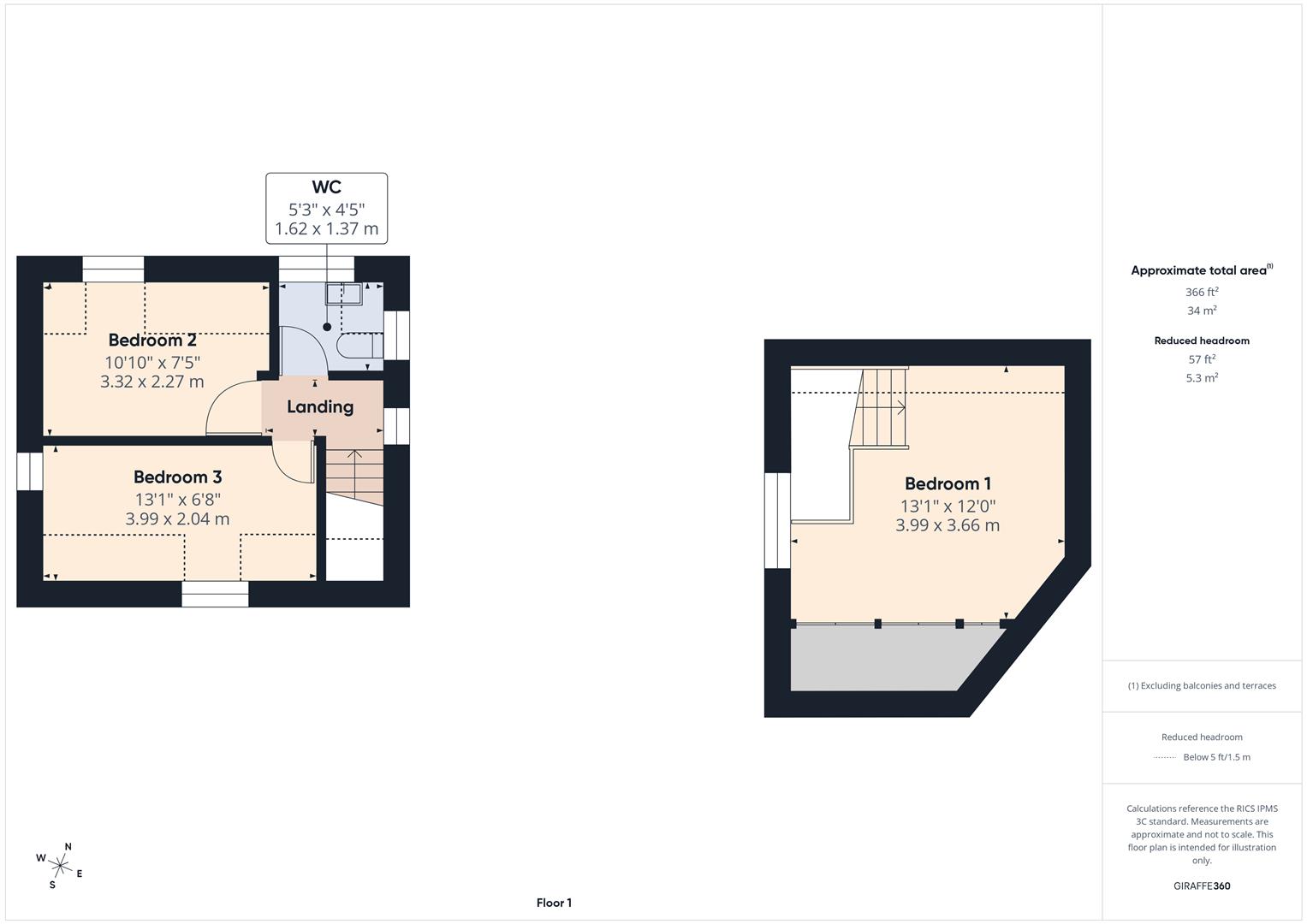 Floorplans For Cleobury Road, Bewdley, Worcestershire