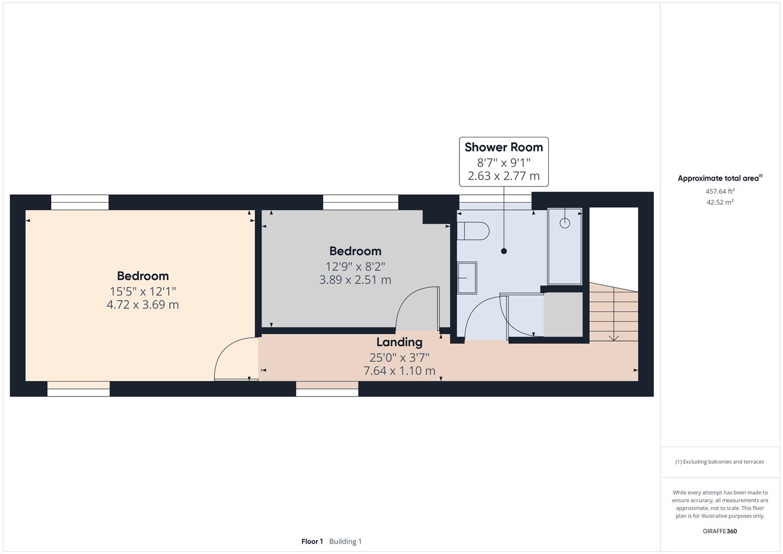 Floorplans For Pump Court, Lax Lane, Bewdley, Worcestershire