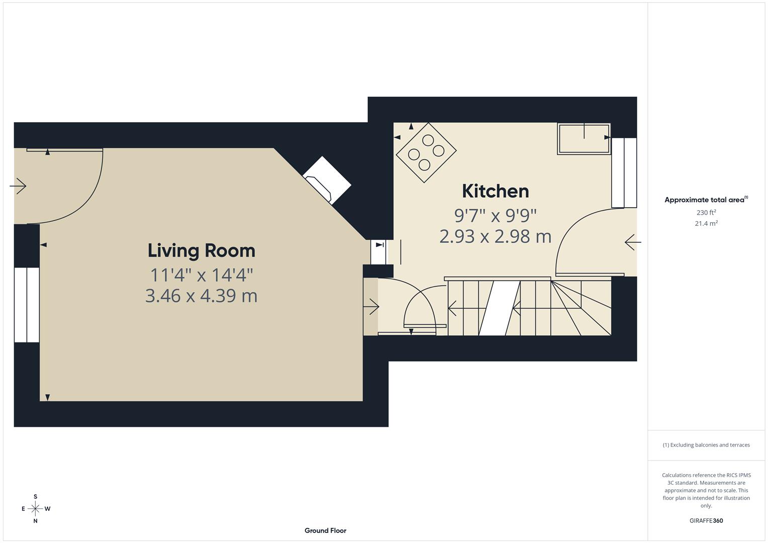 Floorplans For High Street, Bewdley