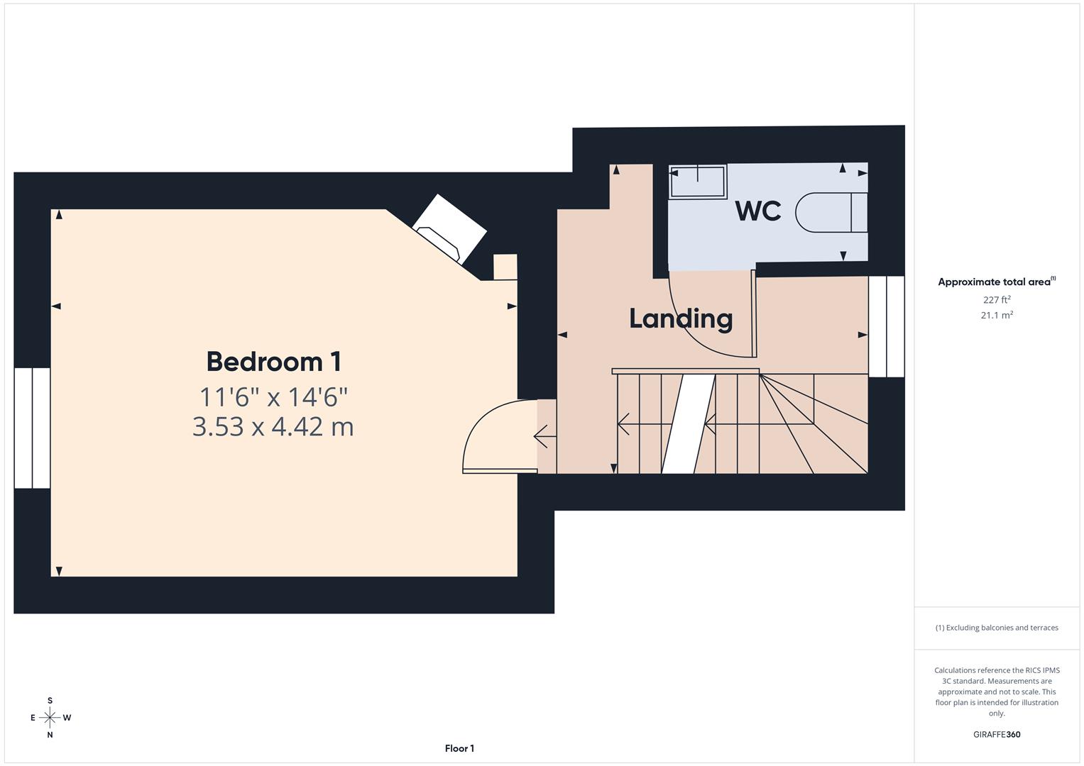 Floorplans For High Street, Bewdley