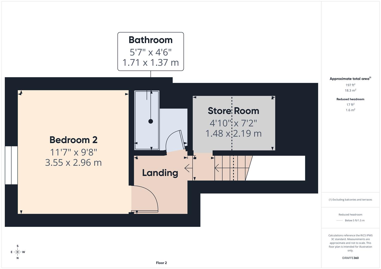 Floorplans For High Street, Bewdley