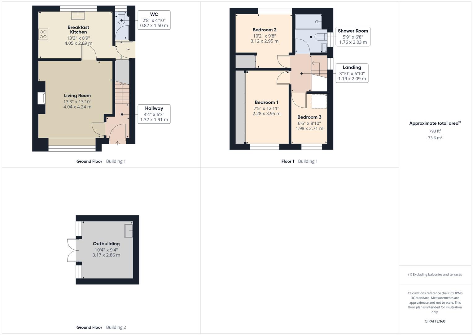 Floorplans For Richmond Road, Bewdley