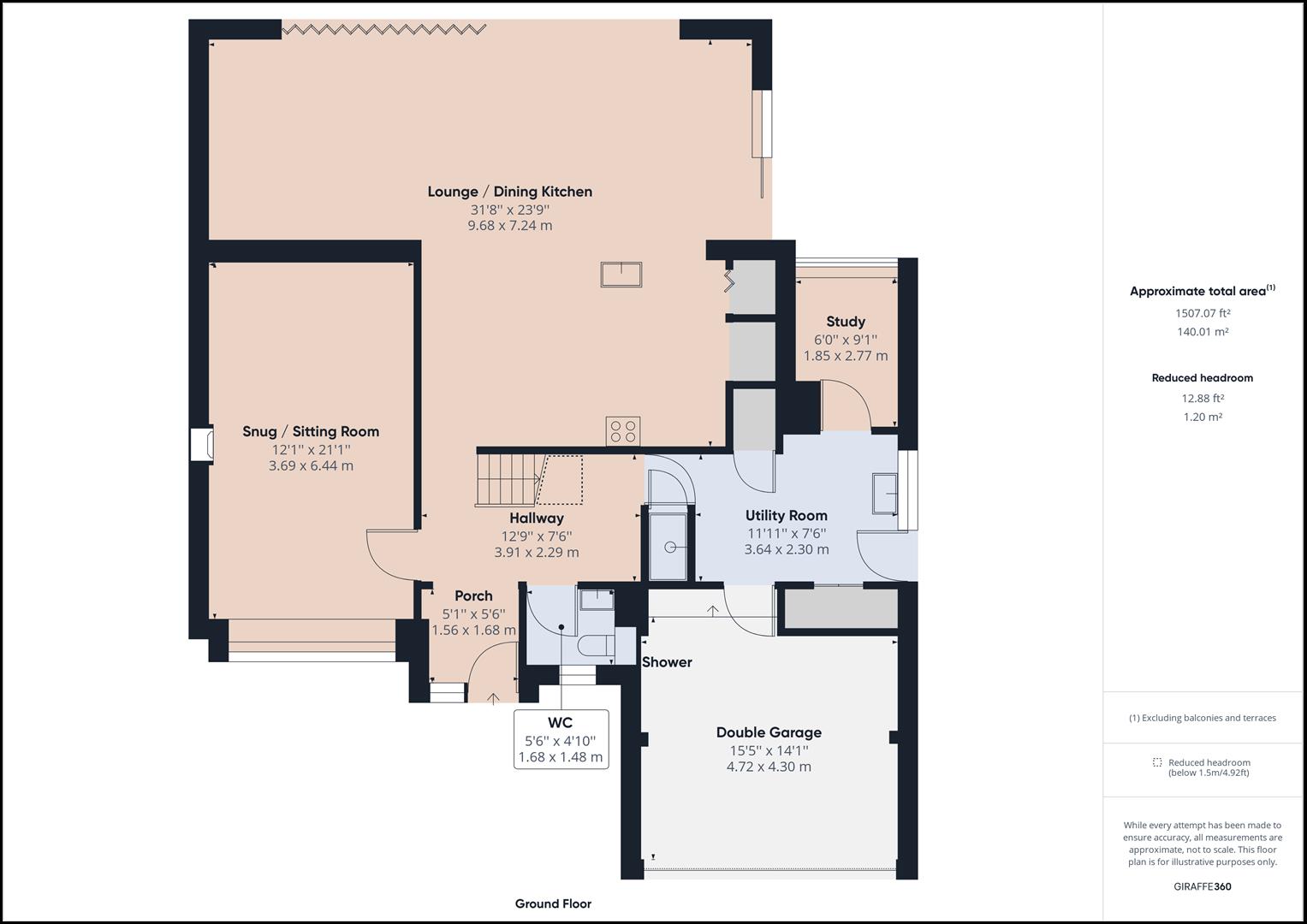 Floorplans For Park Dingle, Bewdley