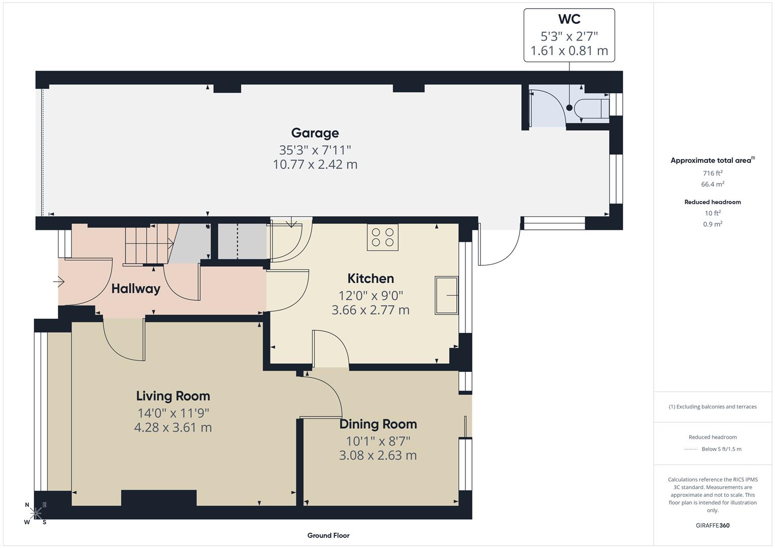 Floorplans For Meddins Lane, Kinver, Stourbridge