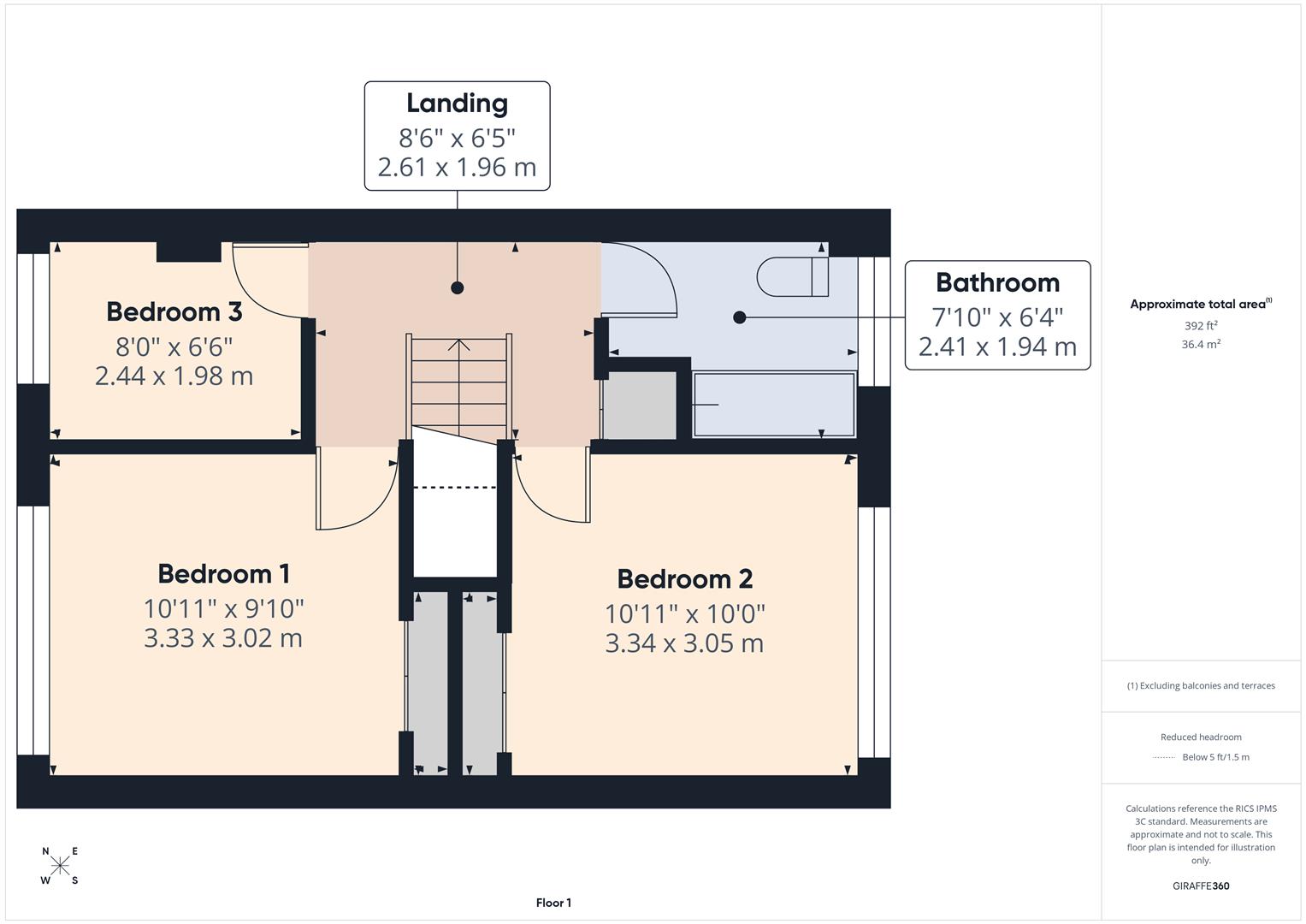 Floorplans For Coniston Way, Bewdley