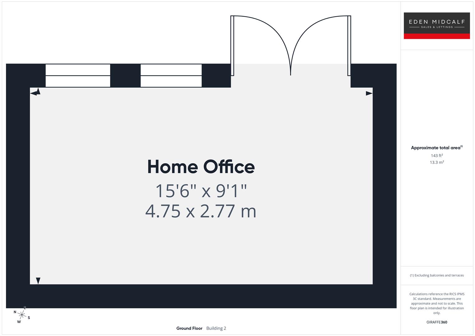 Floorplans For Meddins Lane, Kinver, Stourbridge