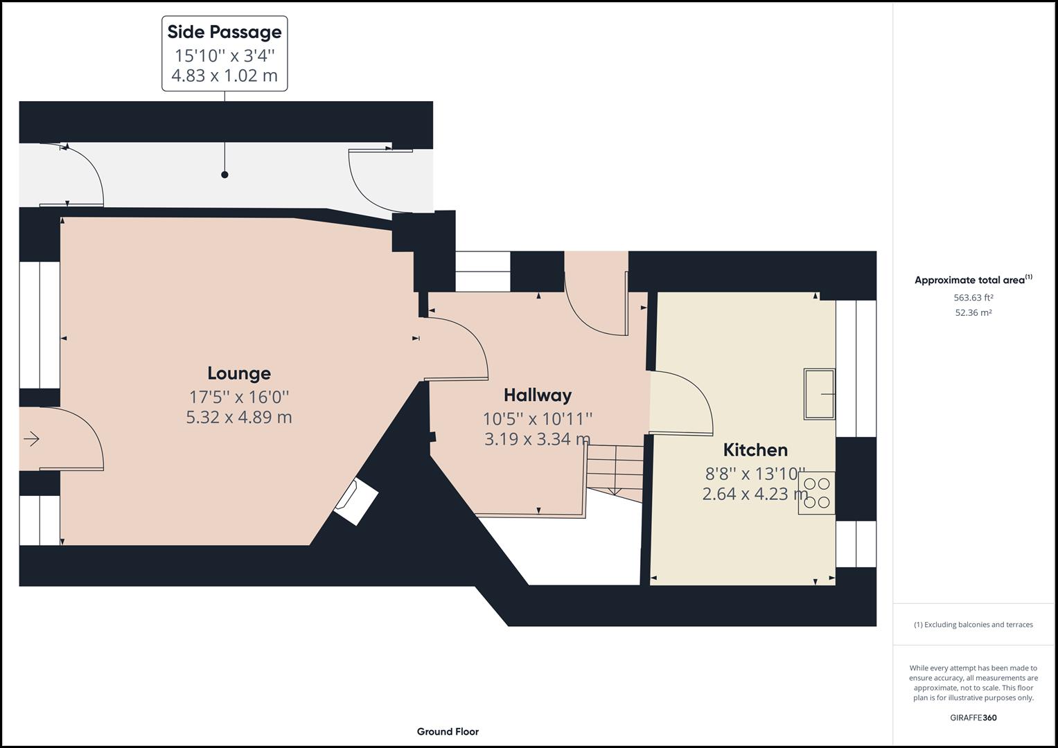 Floorplans For High Street, Bewdley, Worcestershire