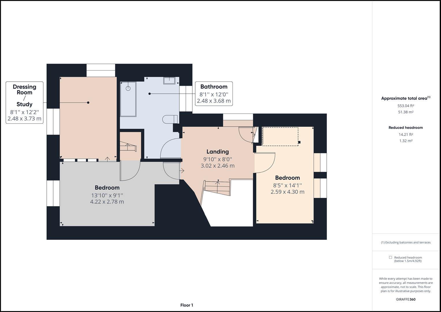 Floorplans For High Street, Bewdley, Worcestershire