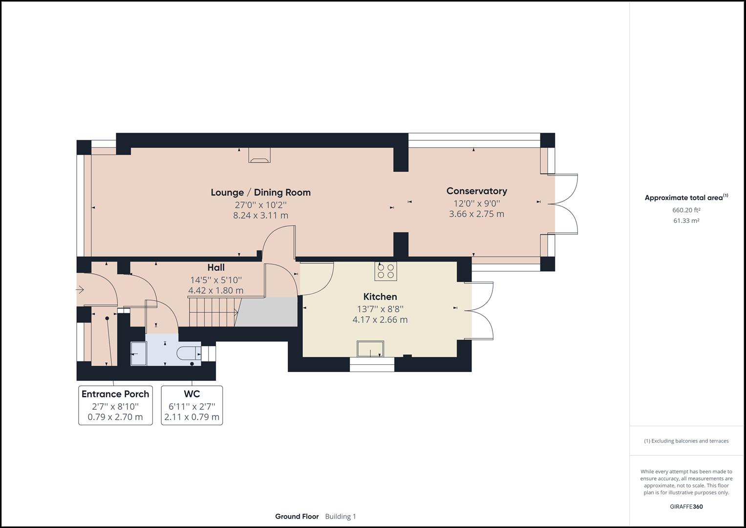 Floorplans For Trimpley Lane, Bewdley