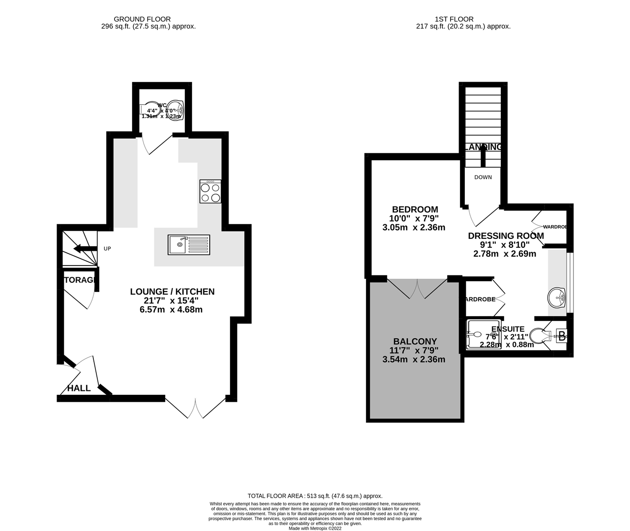 Floorplans For Stourton Court, Bridgnorth Road, Stourton