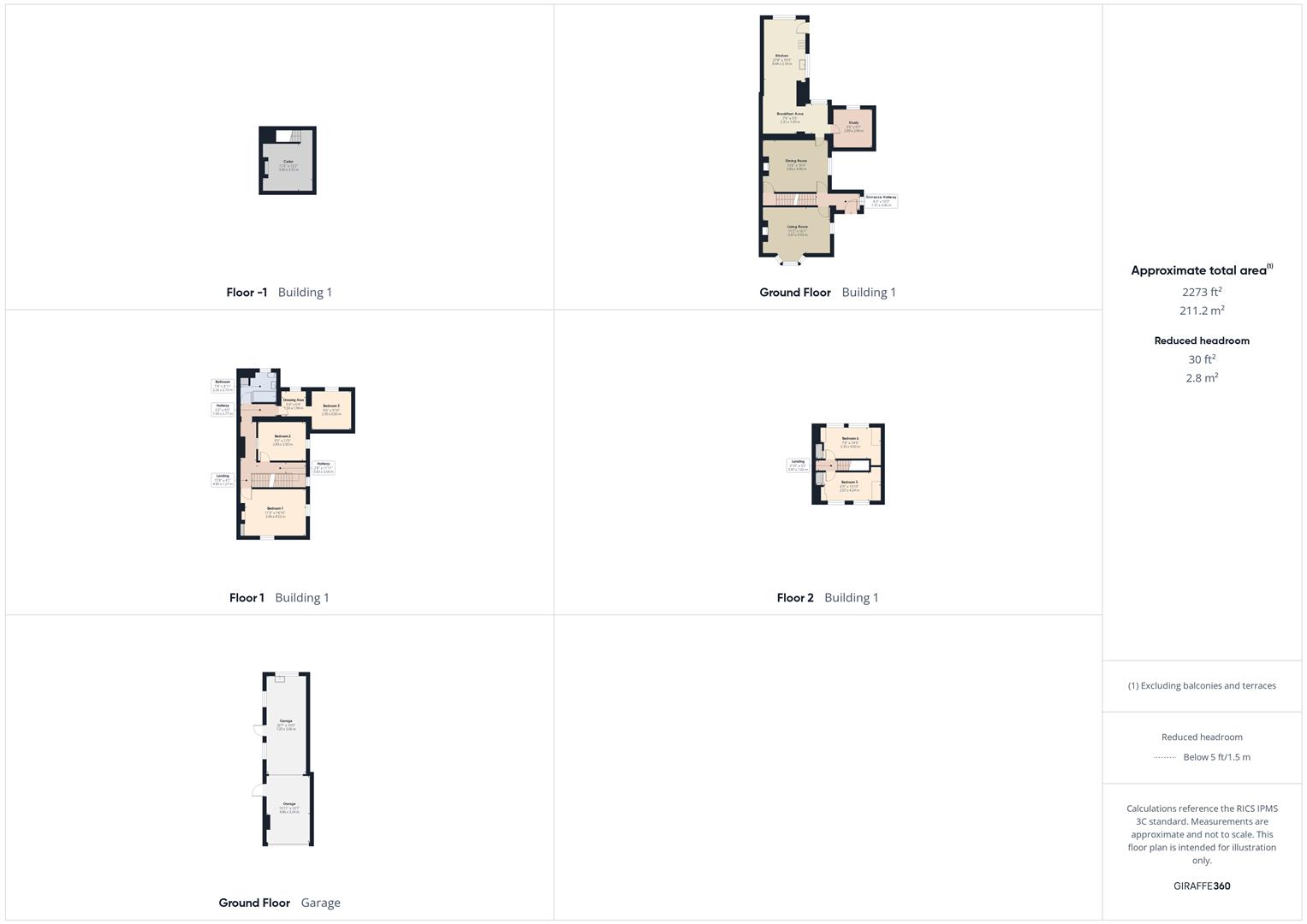 Floorplans For Areley Common, Stourport-On-Severn