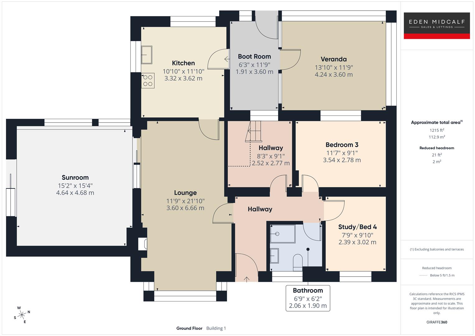 Floorplans For Kingsford Lane, Wolverley, Kidderminster
