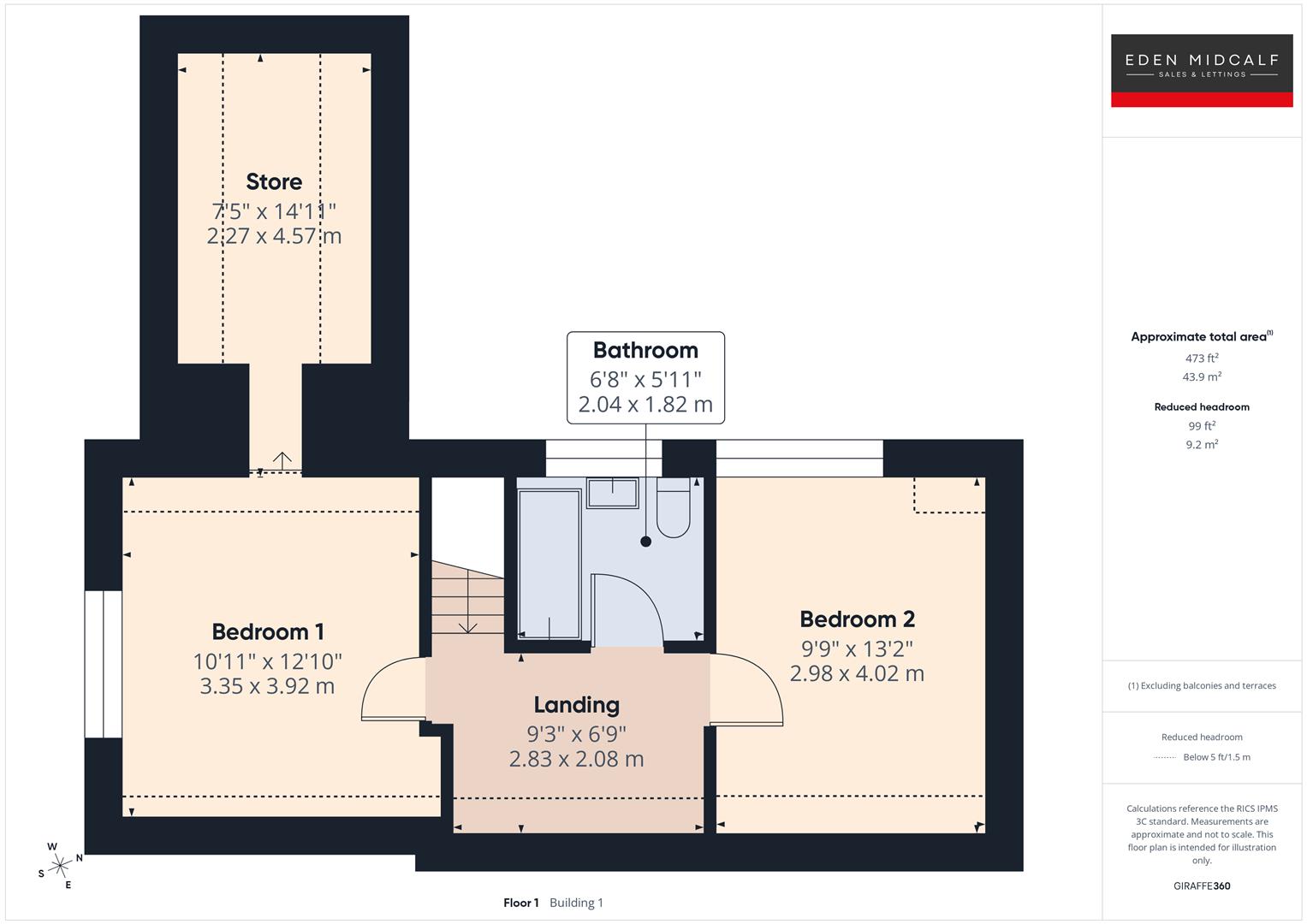 Floorplans For Kingsford Lane, Wolverley, Kidderminster