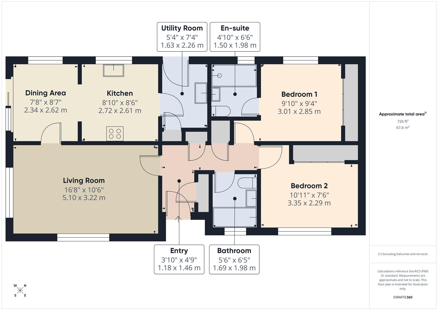 Floorplans For Dowles Road, Bewdley