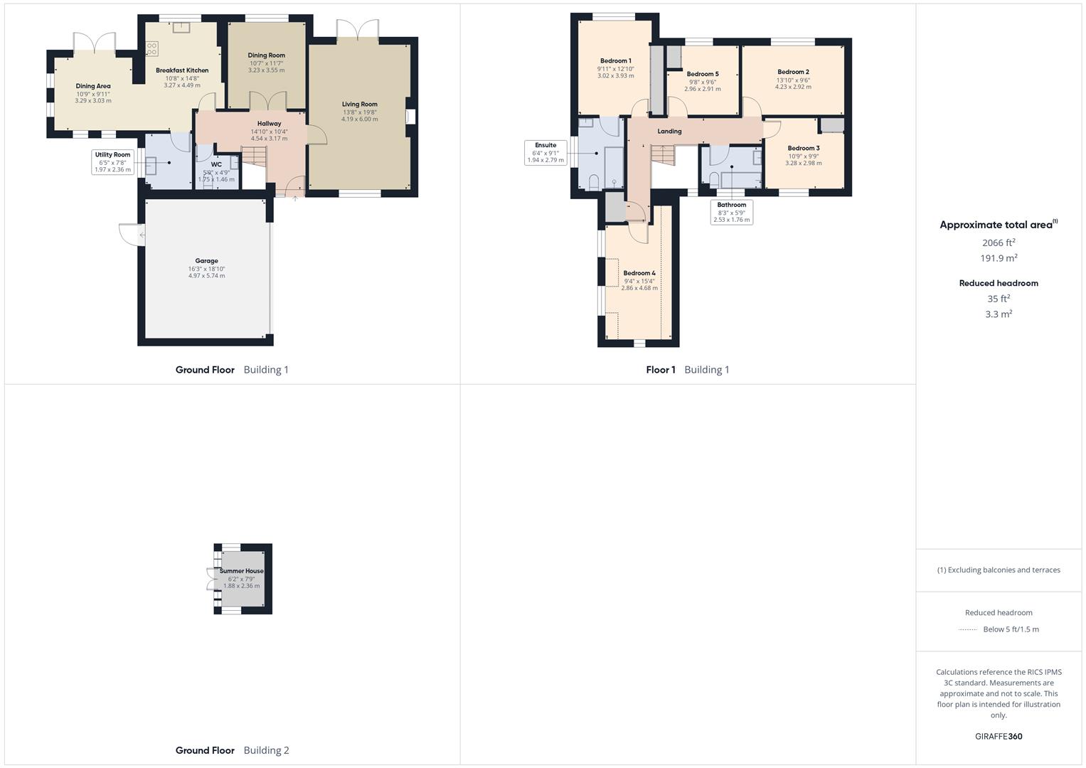 Floorplans For The Orchard, Bewdley
