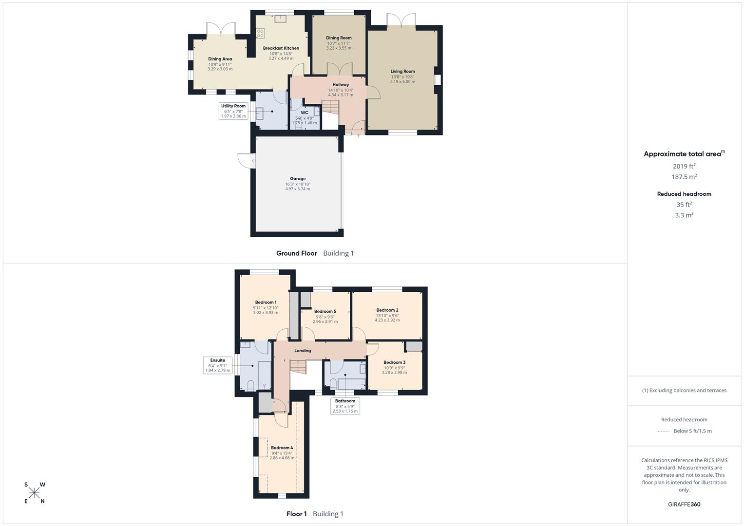 Floorplans For The Orchard, Bewdley