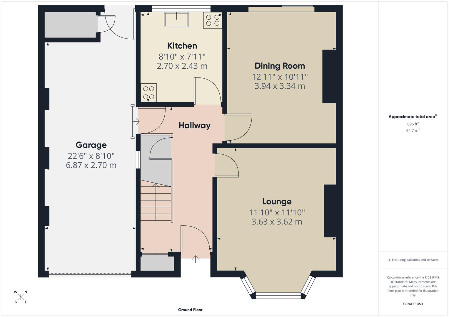 Floorplans For Hungerford Road, Stourbridge