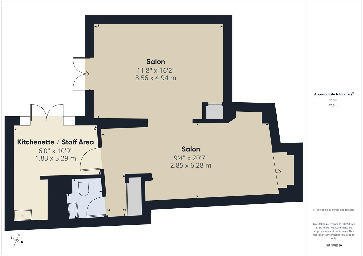 Floorplans For Load Street, Bewdley