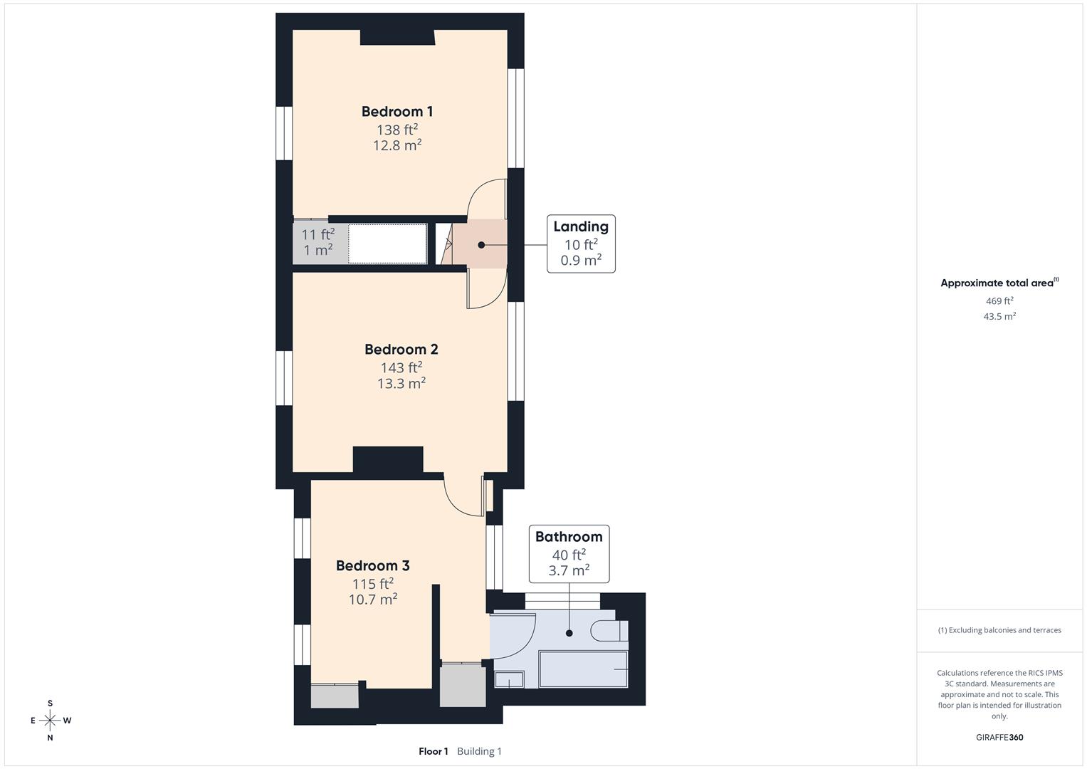 Floorplans For Enville Road, Kinver, Stourbridge