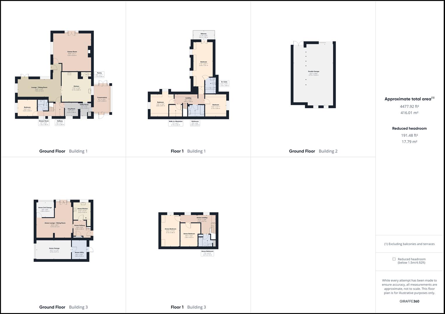 Floorplans For Chadwick Bank, Stourport-On-Severn