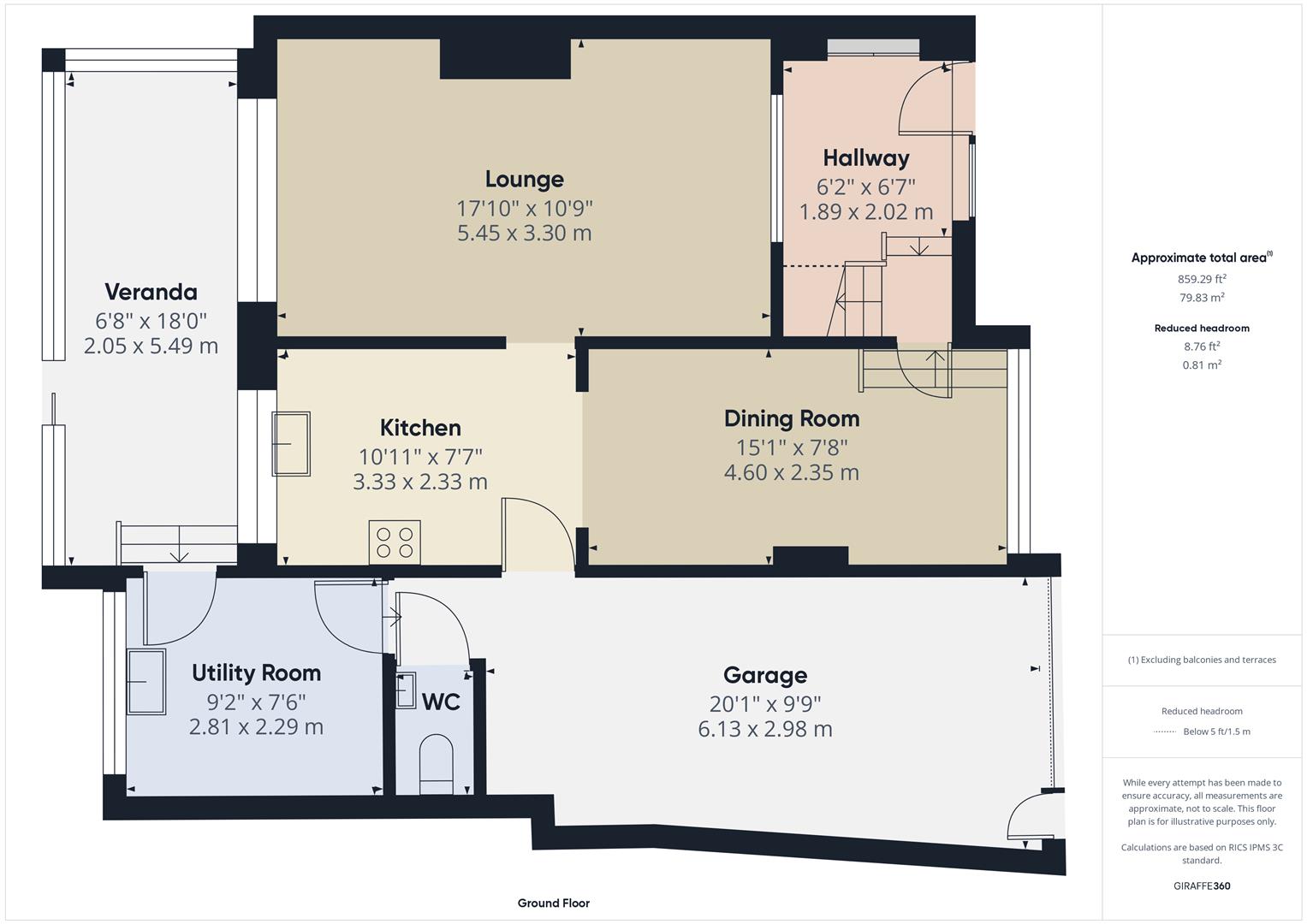 Floorplans For Compton Close, Kinver