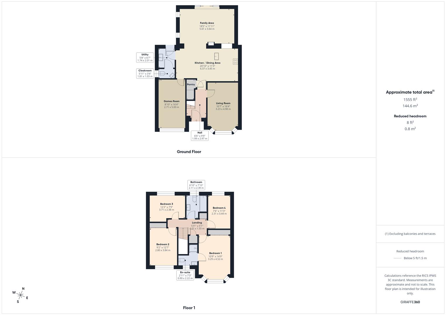 Floorplans For Conference Way, Stourport-On-Severn