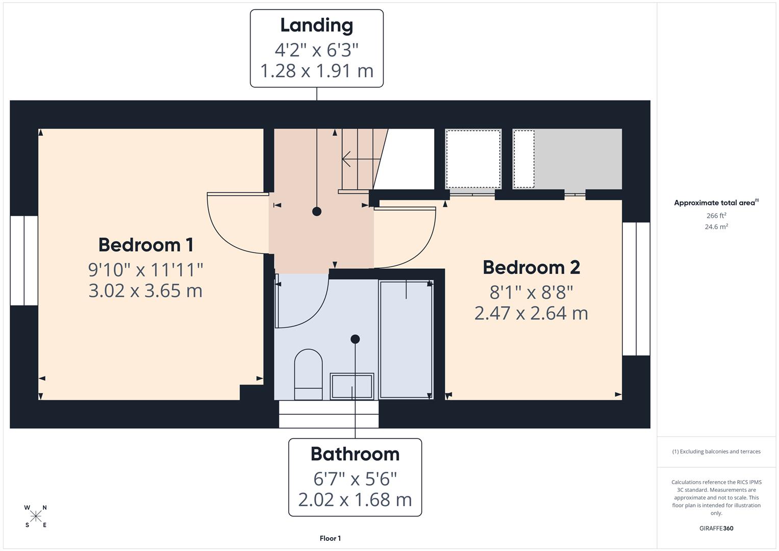 Floorplans For Hunts Rise, Bewdley
