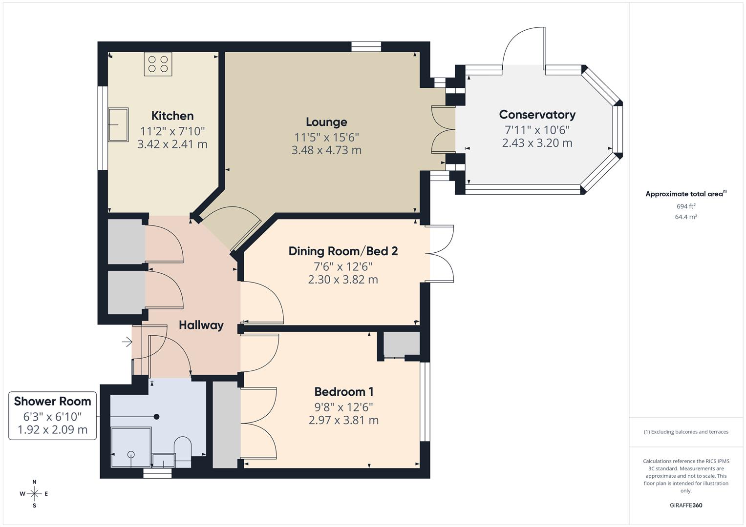 Floorplans For Boundary Lane, Stourbridge