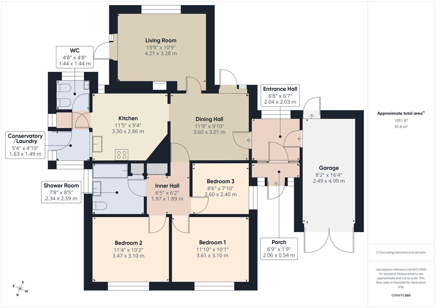 Floorplans For Bewdley Hill, Kidderminster