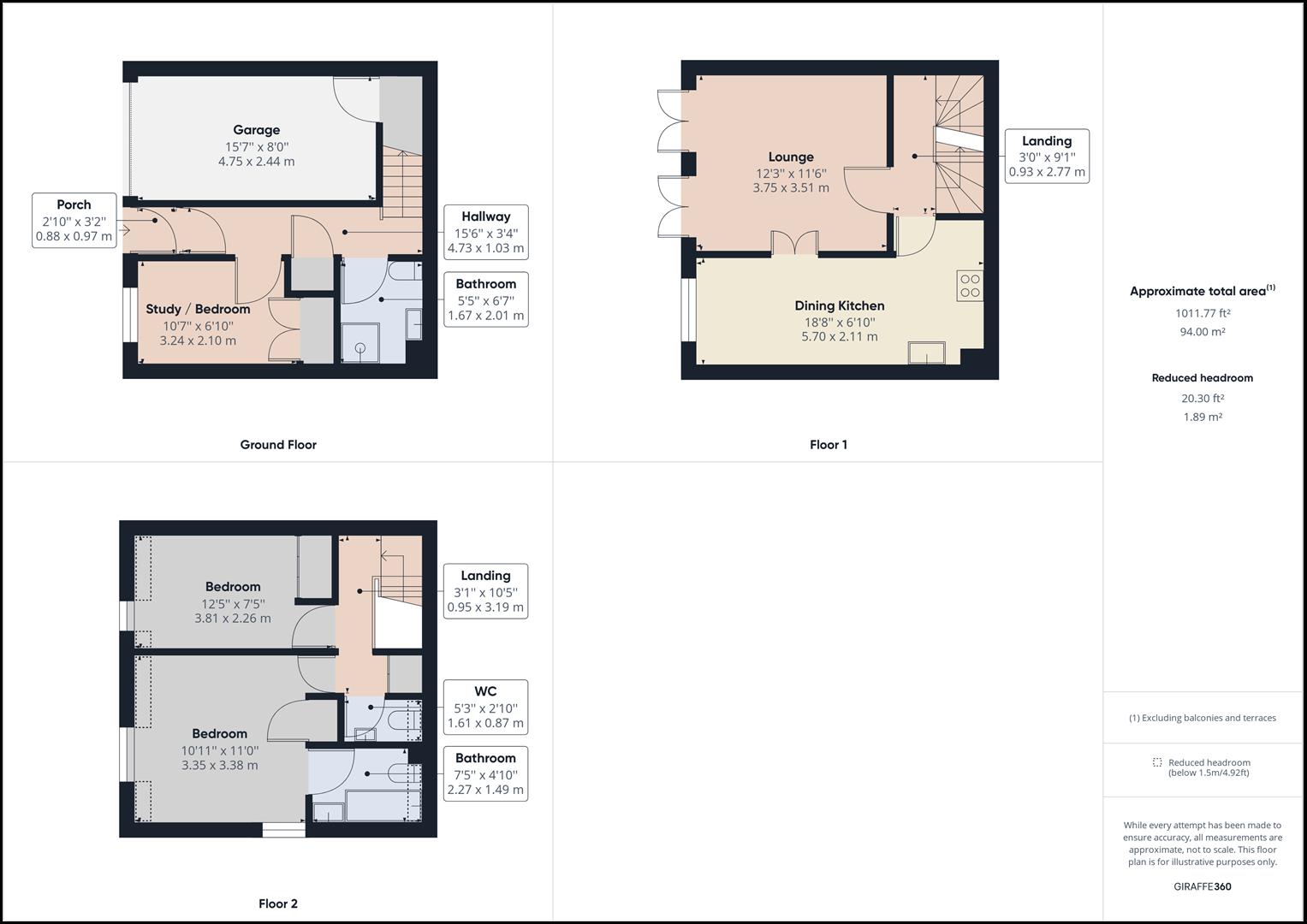 Floorplans For Severnside Mill, Bewdley