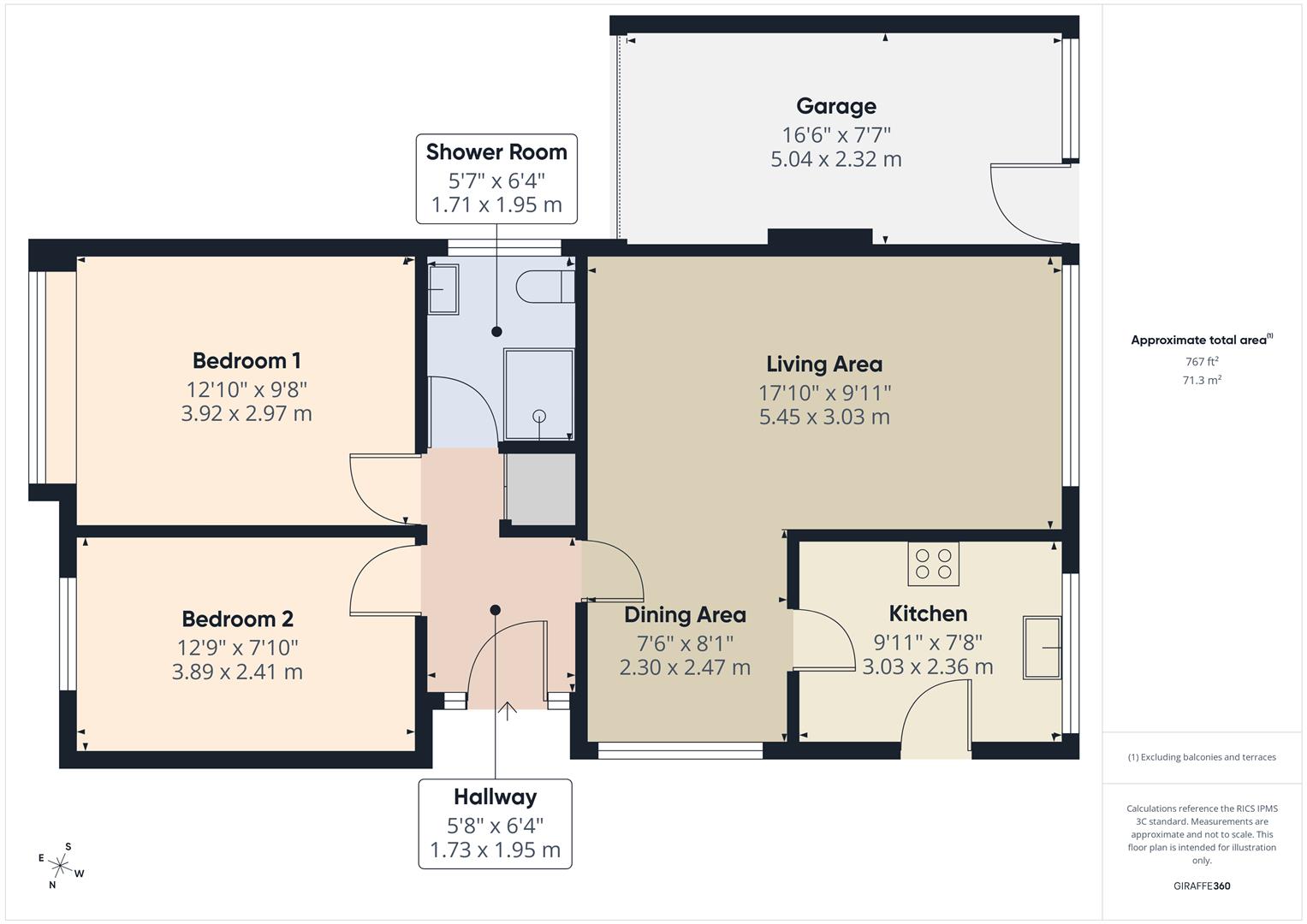Floorplans For Church View Gardens, Kinver, Stourbridge