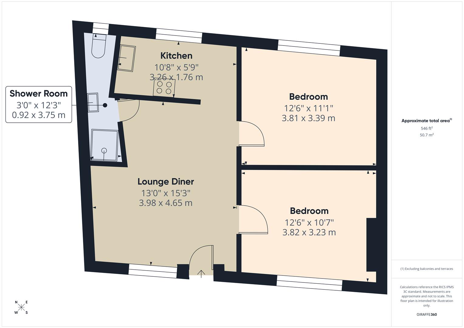 Floorplans For High Street, Kinver, Stourbridge
