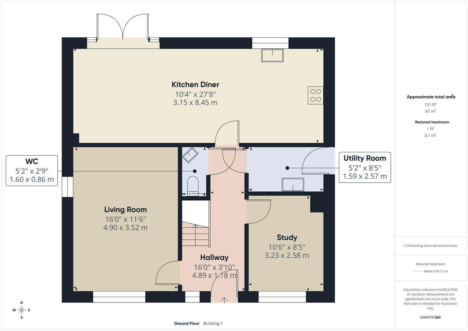 Floorplans For Redcliff Close, Kinver, Stourbridge