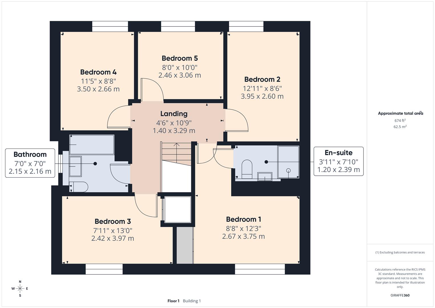 Floorplans For Redcliff Close, Kinver, Stourbridge