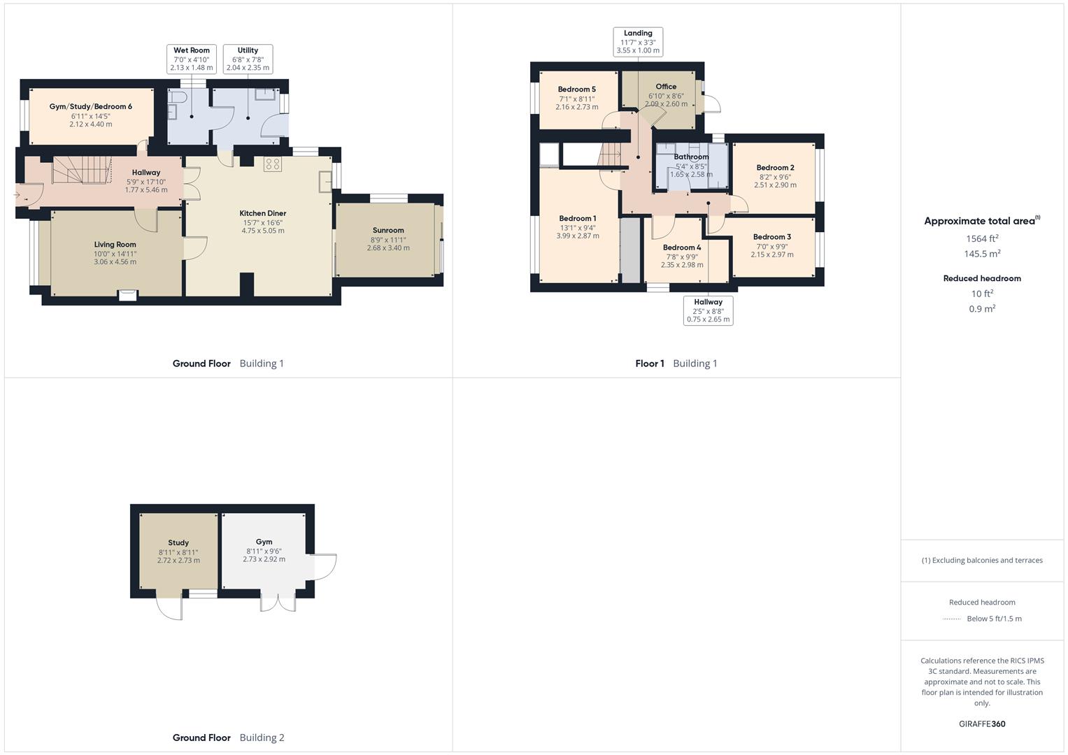 Floorplans For Rectory Lane, Rock, Kidderminster
