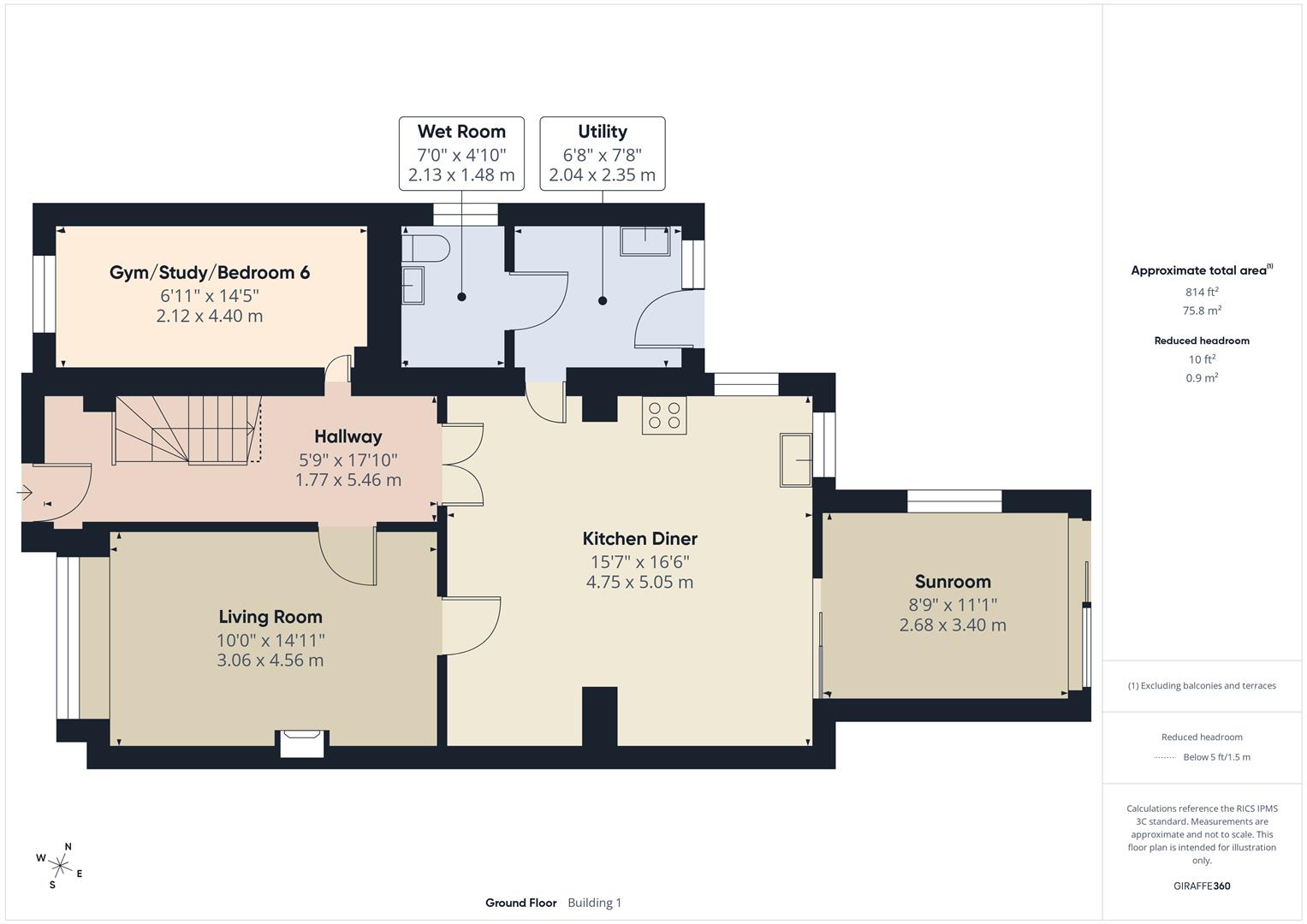 Floorplans For Rectory Lane, Rock, Kidderminster