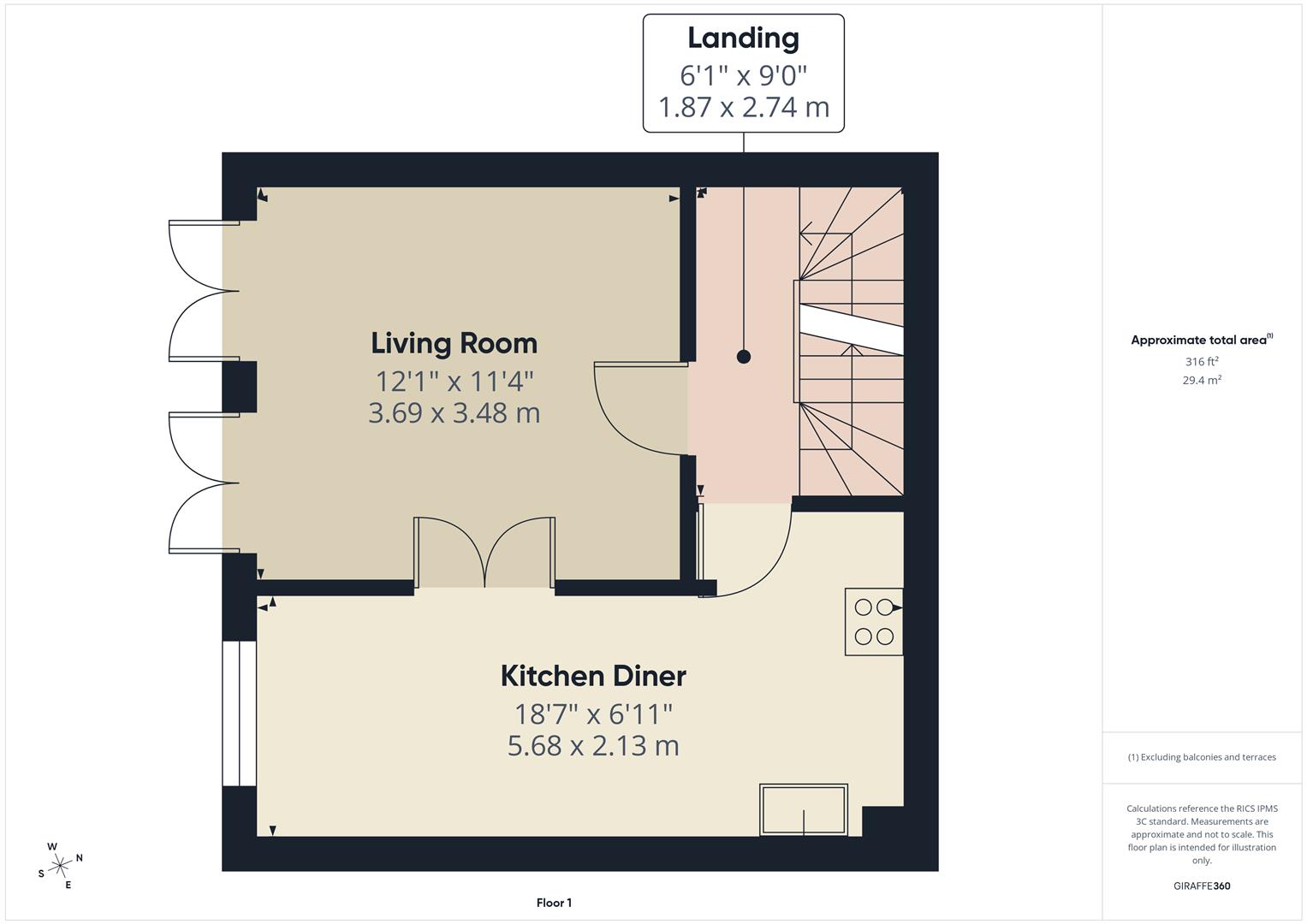 Floorplans For Severnside Mill, Bewdley