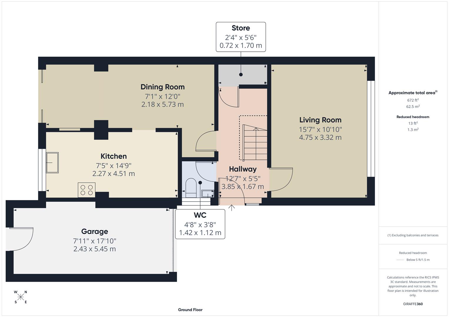 Floorplans For Lambourne Drive, Bewdley